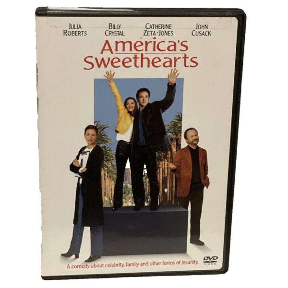 Americas Sweethearts (DVD, 2001) Widescreen Full Screen VG Julia Roberts